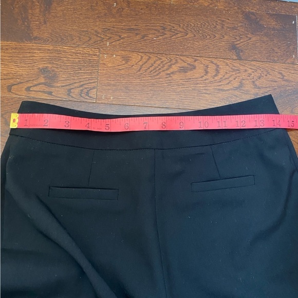 Smythe Women’s Size 2 Black Lightweight Wool Ruched Pants - Picture 8 of 9